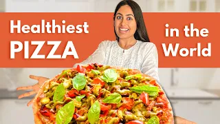 Healthiest Pizza in the World - Homemade Recipe | स्वादिष्ट सात्विक पिज़्ज़ा रेसिपी