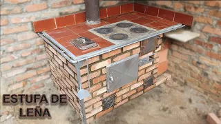 ESTUFA REGULADORA DE HUMO ECOLÓGICA-WOOD STOVE-HOW TO BUILD A BRICK BARBECUE