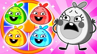 Oh No! 😢 I Lost My Color Story 😨 Learning Color & Shapes for Kids 🩷❤️ Pit & Penny Family🥑