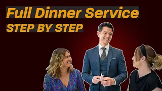 How To Serve A 3 Course Dinner In A Fine Dining