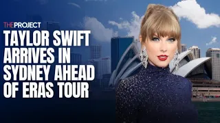 Taylor Swift Arrives In Sydney Ahead Of Eras Tour