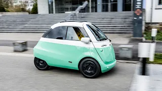 Microlino - erste Testfahrt mit dem süßen Kleinen | ÖAMTC