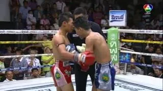 Muay Thai Boxing from Bangkok, Thailand - 2014.03.02 Channel 7 Stadium