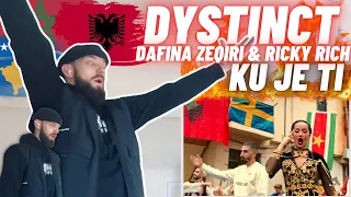 TeddyGrey Reacts to 🇲🇦🇦🇱 DYSTINCT - Ku Je Ti ft. Ricky Rich & Dafina Zeqiri | FIRST REACTION