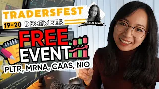 Traders Fest FREE Online Trading Conference- CAAS, PLTR, MRNA, NIO trading recap