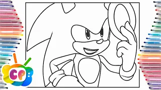 Sonic Prime coloring page/ Sonic Prime 2022 coloring/Cartoon - On & On (feat. D. Levi) [NCS Release]