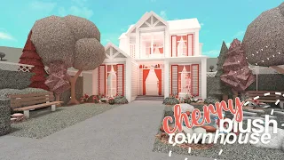 roblox l bloxburg : cherry blush valentine townhouse 180K : eloiral 🎄