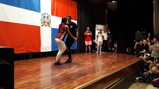 Samy El Magico & Carolina Rosa - Dominican swag footwork (A Lo Dominican Festival 2019)