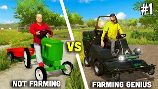 1vs1 on FLAT MAP with 👉 @FarmingGenius   #1 🚜