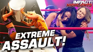 Jordynne Grace PUTS AN END to Taya Valkyrie's Violent Assault! | IMPACT! Highlights Apr 14, 2020