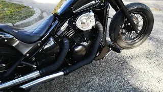 Kawasaki vulcan 800 vn 1999 exhaust sound