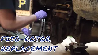 F250 FRONT ROTOR REPLACEMENT