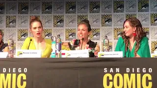 Dominique P-C And Katherine Barrell talking about Melanie Scrofano directing the WayHaught scene