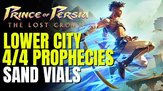 Lower City All 4/4 Sand Jars (Prophecies) | Prince of Persia The Lost Crown