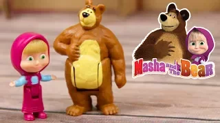 MASHA AND THE BEAR - Bear House Home Playset UNBOXING Toy Review | SuperKidsToys