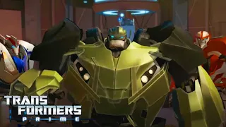 Transformers: Prime | Bulkhead Leads the Way | COMPILATION | Animation | Transformers Official