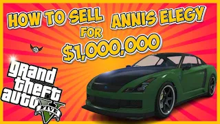 HOW TO SELL A FREE Annis Elegy FOR $1,000,000 | GTA5 MONEY GLITCH (OLD GEN ONLY)