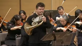 Mozart : Horn Concerto No.2, I. Allegro maestoso - Baborak·Ozawa·Mito Chamber Orchestra