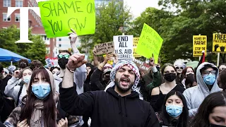 LIVE: Pro-Palestinian protests at George Washington University