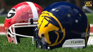 M22PC 4K|D105Mod|Kent State Golden Flashes Vs #1 Georgia Bulldogs