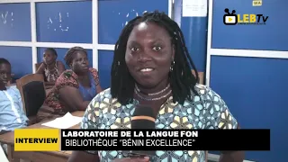 Bienvenue au Laboratoire de la Langue Fon de la bibliothèque Bénin Excellence