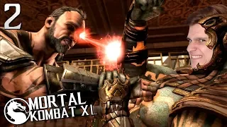 ПРОХОЖДЕНИЕ Mortal Kombat XL НА РУССКОМ ЯЗЫКЕ -ГЛАВА 2- КОТАЛЬ КАН