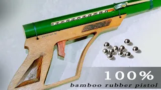 DIY slingshot | shotgun from bamboo | Wood Art TG