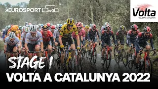 Volta a Catalunya 2022 - Stage 1 Highlights | Cycling | Eurosport