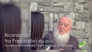 RICORDANDO PADRE PANCRAZIO