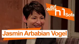 Auf dem h1-Sofa - Zu Gast: Jasmin Arbabian Vogel