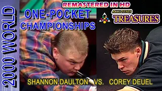 2000: Shannon DAULTON vs. Corey DEUEL - 2000 WORLD ONE-POCKET CHAMPIONSHIPS