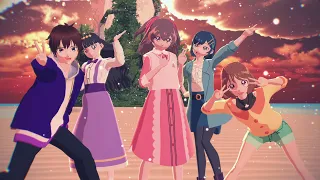 (Precure MMD) 星空のメロディー / Starry Sky Melody [MMD プリキュア]