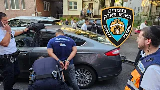 Boro Park Shomrim helps apprehend a purse snatcher on 13th Avenue in Boro Park