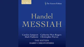 Messiah: Part 1, Then shall the eyes of the blind be opened (Recitative, Alto)