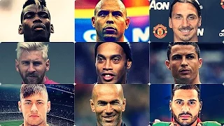 Epic Football Skills Mix - Ronaldinho,Ronaldo,Messi,CR7,Zidane,Neymar,Ibra,Okocha,Quaresma,Pogba HD