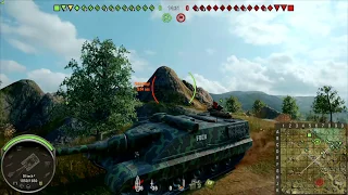 Foch 50 B (Foch 155/6shots) 7.6K Total 4Killz and Mastery with Nitro-Franz WoT Console PS4