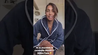Caterina Balivo - Sexy in accappatoio su Instagram (31.05.2021)