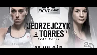 UFC Calgary    Joanna Jedrzejczyk vence Tecia Torres por decisão unânime no UFC Calgary