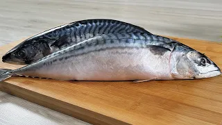 Few people cook mackerel like this! They are so delicious, I make 2 of them! Simple recipe