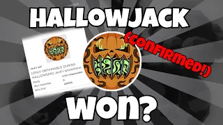 SLAP BATTLES HALLOWJACK HAS BEEN WON? | Slap Battles Roblox!