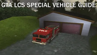 GTA LCS Special Vehicle Guide: H Firetruck Converted to H/TD/PP