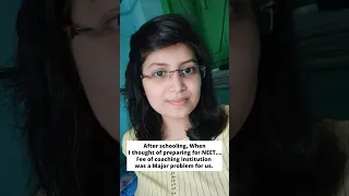 My Failure to Success NEET Story💯👩‍⚕️| Got Government medical College #neet #neetcoaching  #ytshorts