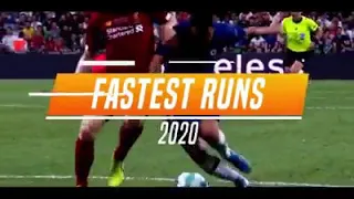 💥Top 50 fastest sprint speeds & runs in football 2020💥 | football moment