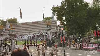 A complete view of Retrieving ceremony at Attari Wagah Border| What a view it is | Part 2