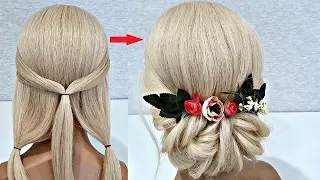 Красивая Новая  Прическа. БЫСТРЫЕ ПРИЧЕСКИ 2020. Beautiful New Hairstyle. FAST HAIRSTYLES 2020.