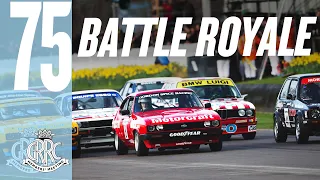 Stunning four-way touring car battle at Goodwood