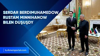 Рустам Минниханов  встретился с Президентом Сердаром Бердымухамедовым