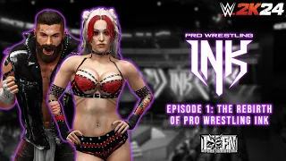 WWE 2K24 - Pro Wrestling Ink: Episode 1 - CAW Universe Mode