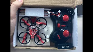 Easy Case For Tiny Whoop Eachine e010. Foam/Cardboard. Коробка для дрона своими руками.