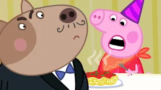 Peppa Pig Goes To A Fancy Restaurant 🐷 🧐 We Love Peppa Pig